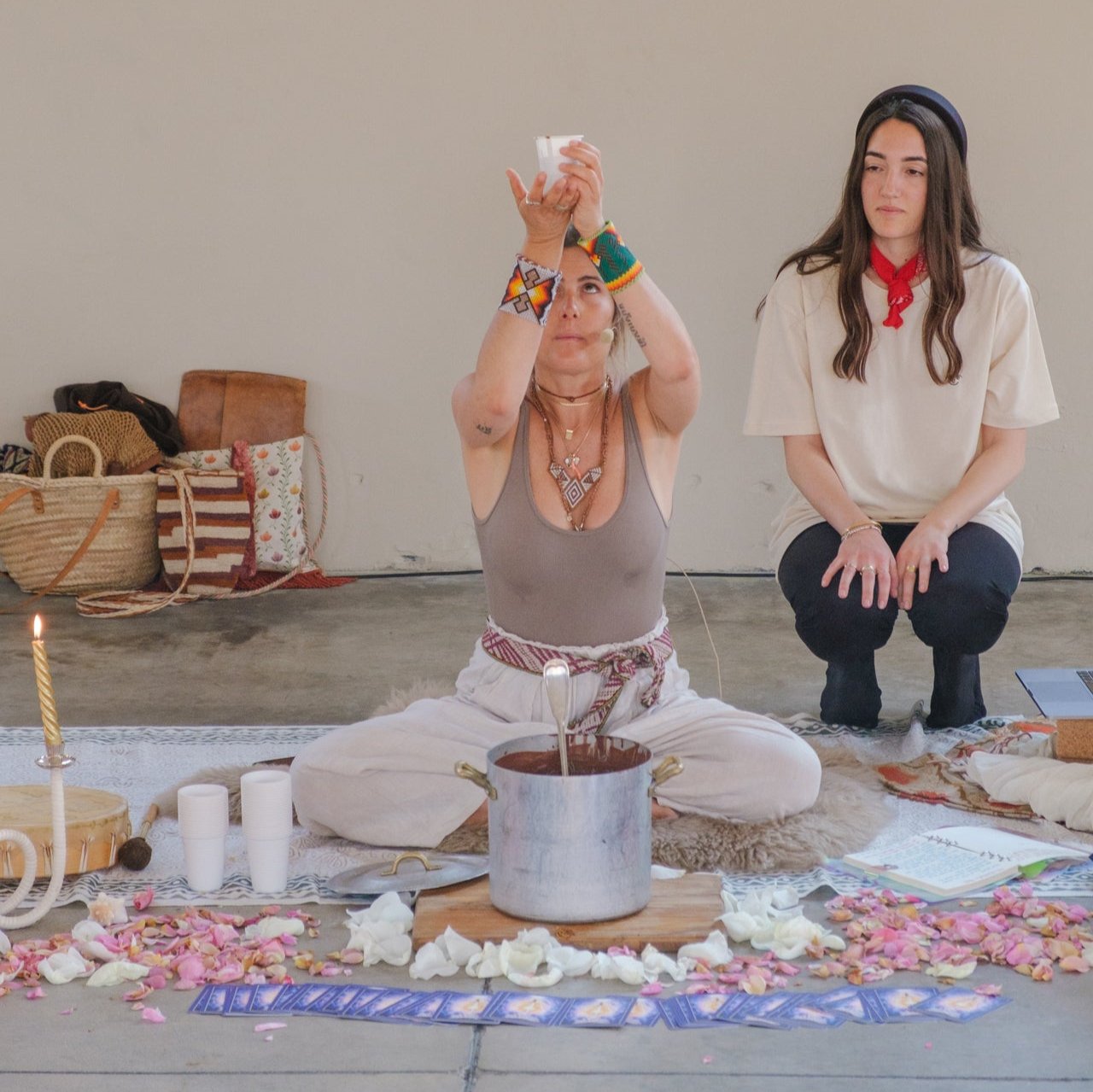 13 Ottobre - 11:30 - 13:00 Cacao Ceremony e Shamanic Dance con Chiara